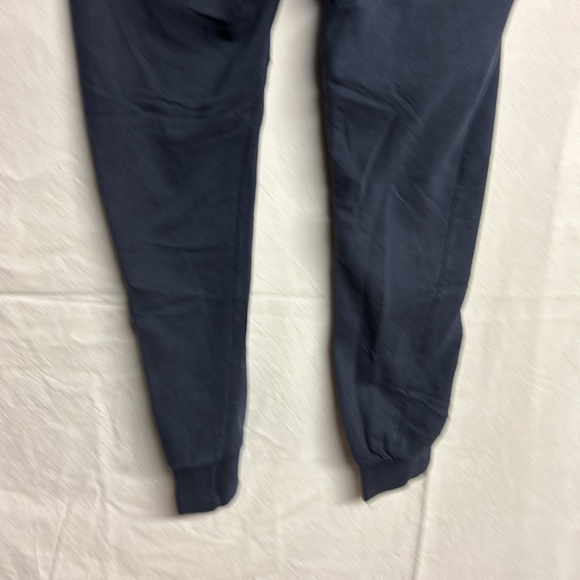 Eleven Paris Mens Fleece Jogger Pants Elastic Waist Navy Blue Size Small - Picture 6 of 7